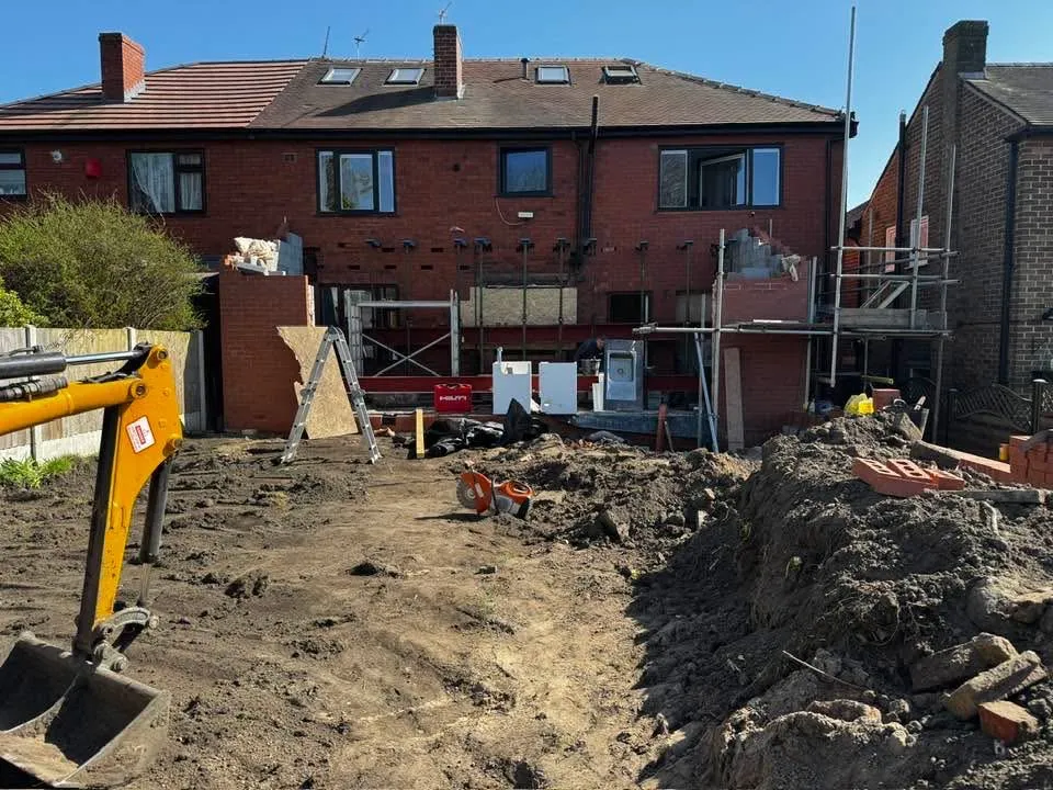 Excavation and early groundwork