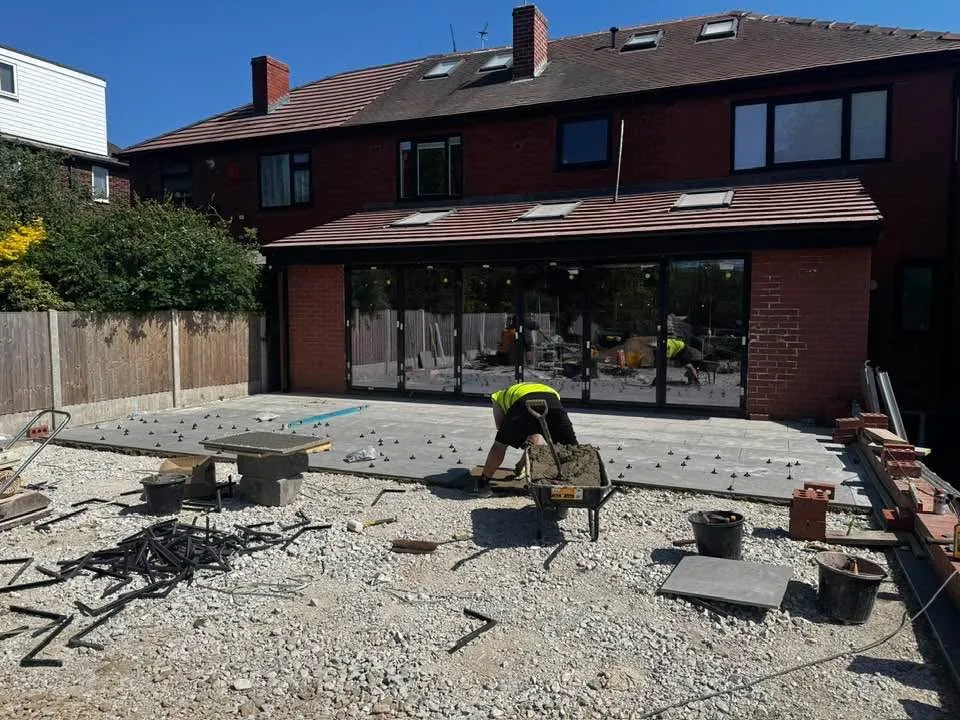 Paving installation