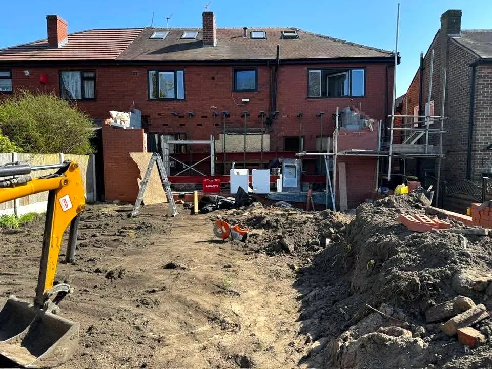 Excavation and early groundwork
